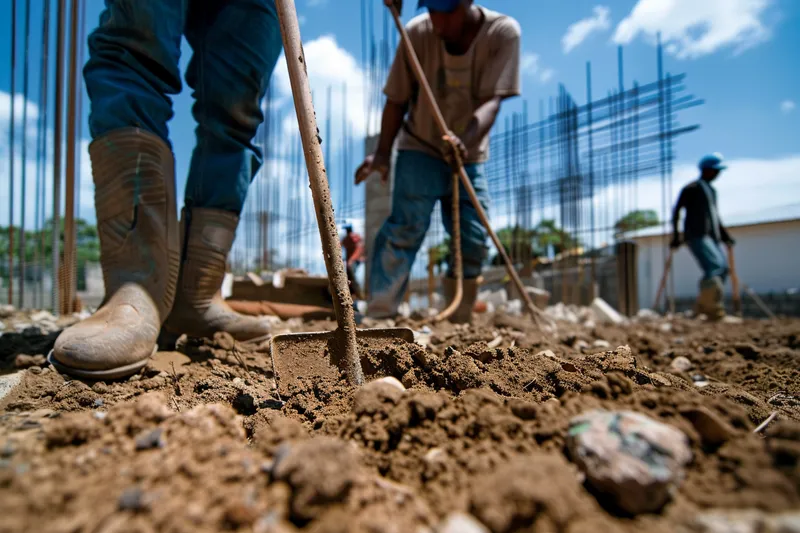 enxada obra: entendendo sua importância na construção