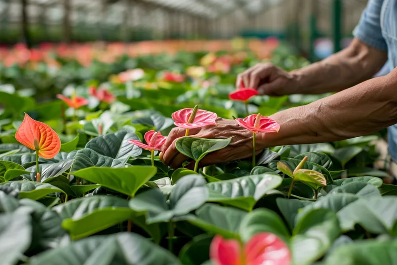 como cultivar anturios