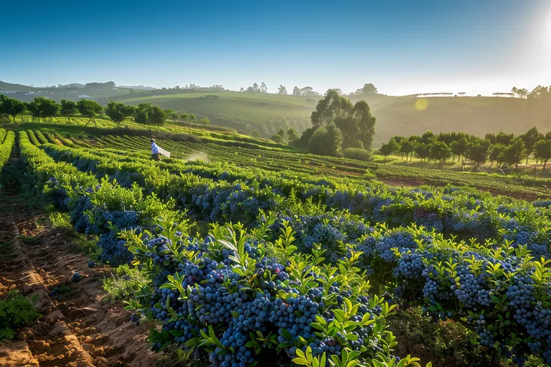 como cultivar arandanos