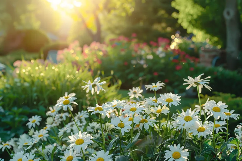 como cultivar margaridas no jardim