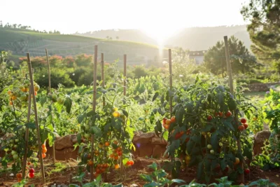 como cultivar tomates na horta