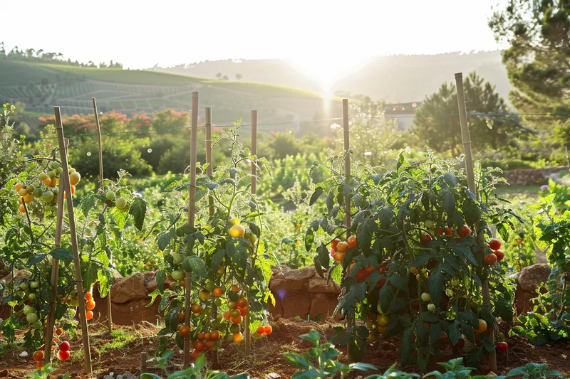 como cultivar tomates na horta