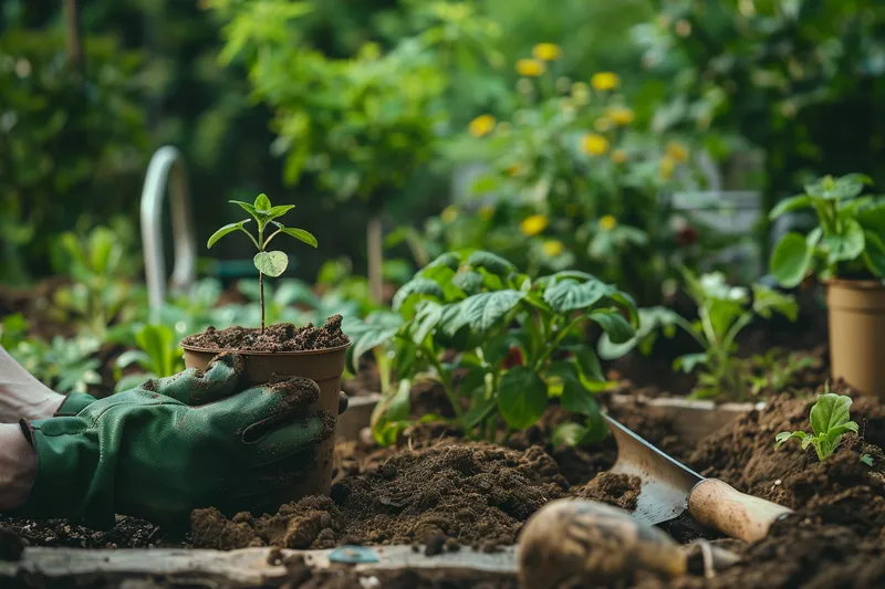 como semear plantas